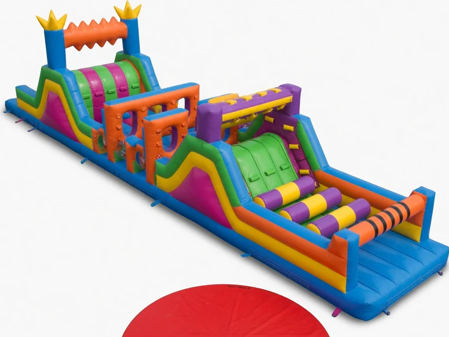 80ft Obstacle Dash obstacle course rentals rental option in North Providence, RI