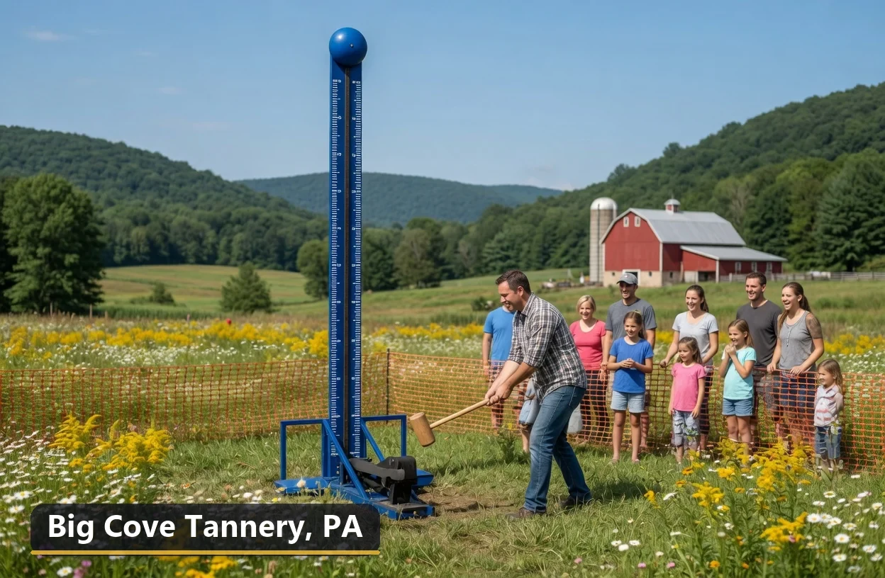 High striker carnival game rental in Big Cove Tannery, Pennsylvania for field days, parties and events