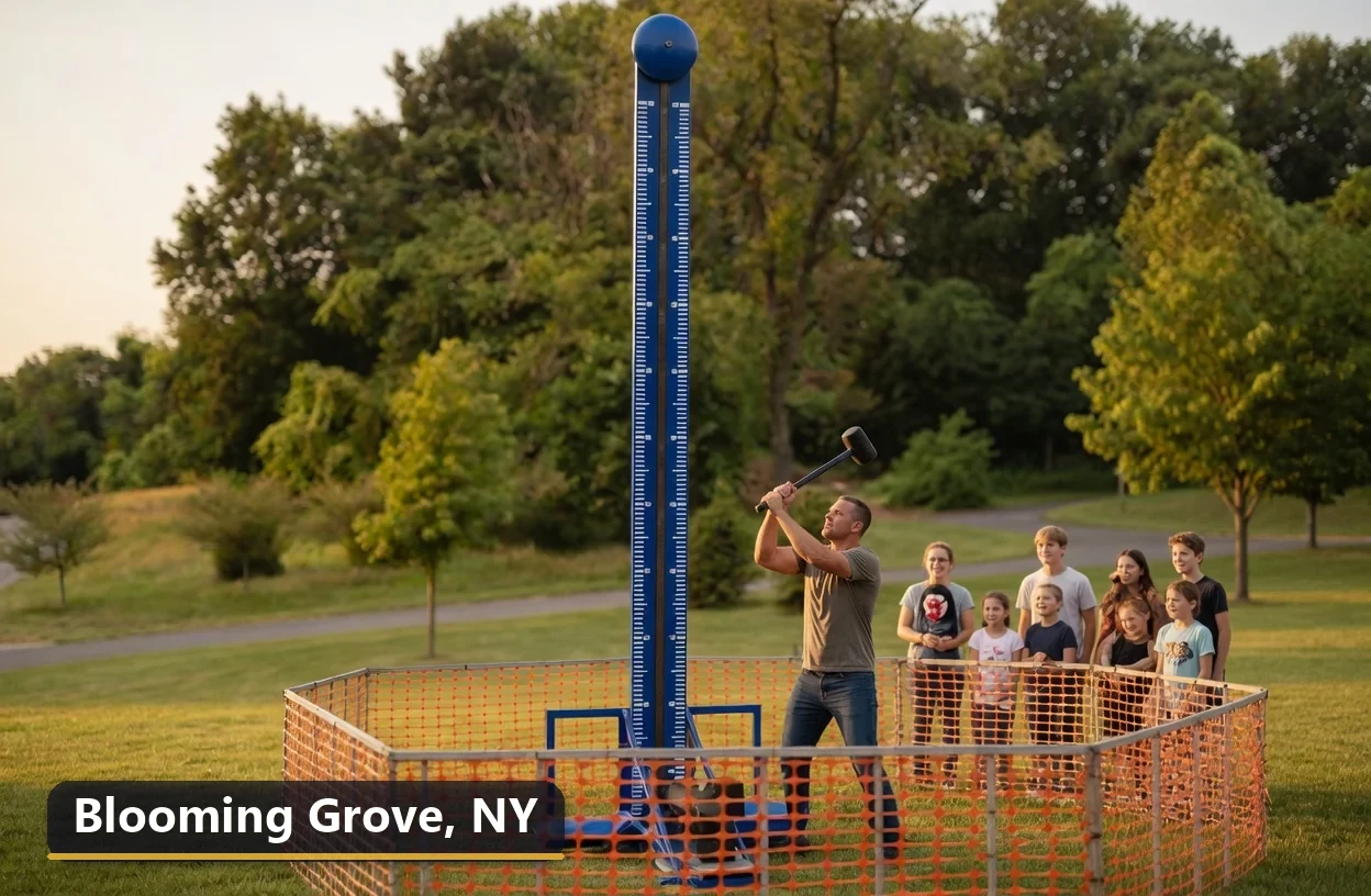 High striker carnival game rental in Blooming Grove, New York for field days, parties and events