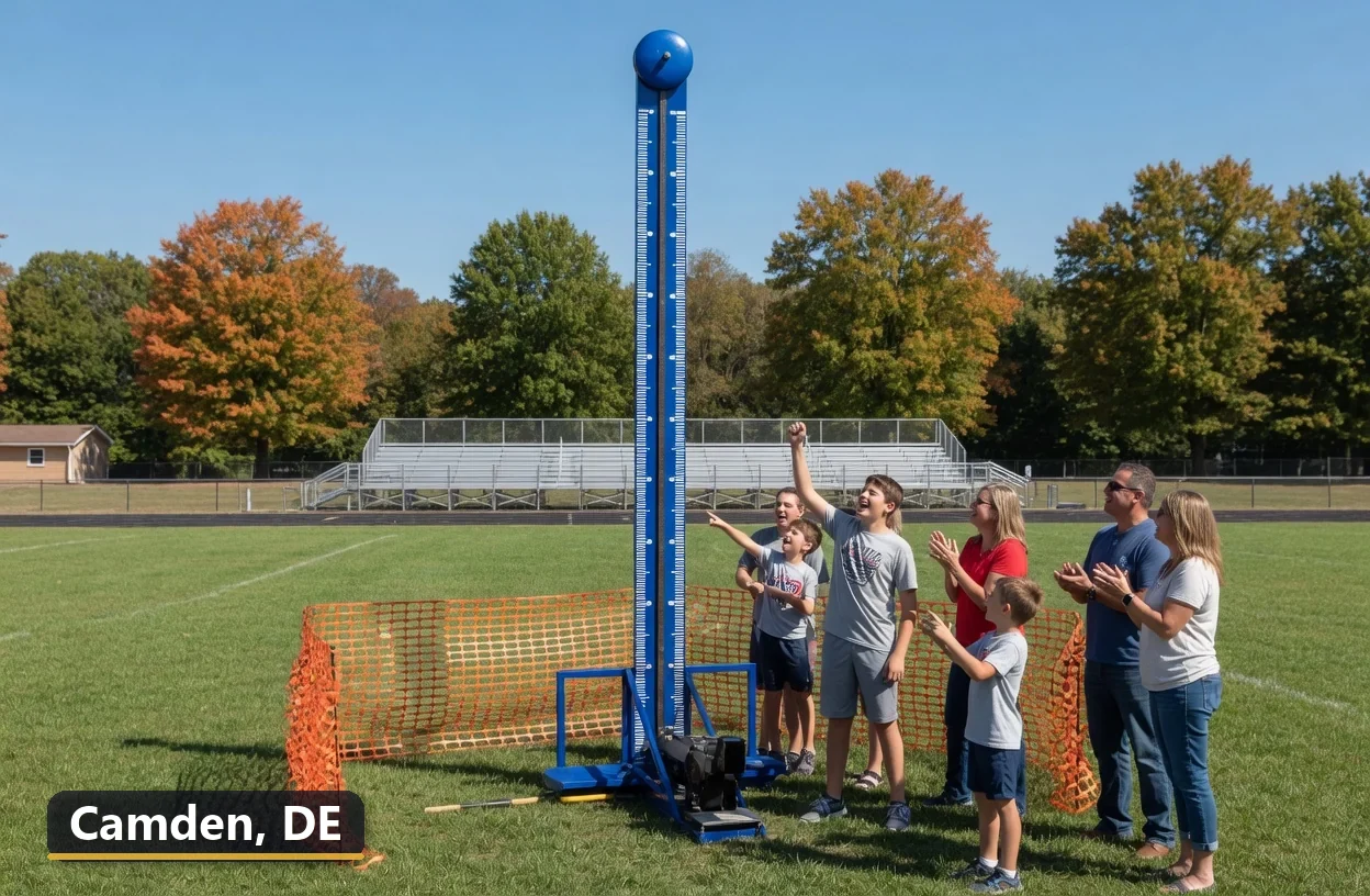 High striker carnival game rental in Camden, Delaware for field days, parties and events