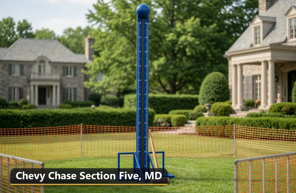 High striker carnival game rental in Chevy Chase Section Five, Maryland for field days, parties and events