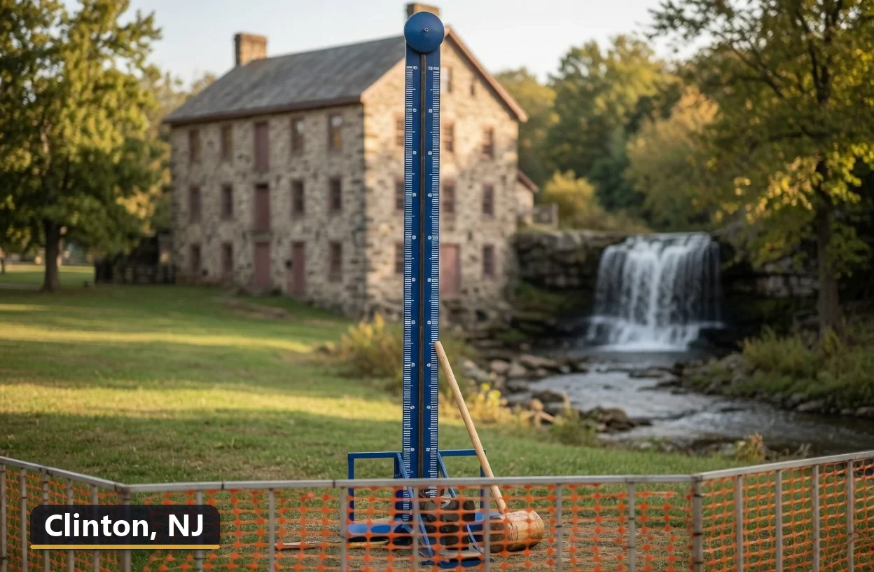 High striker carnival game rental in Clinton, New Jersey for field days, parties and events