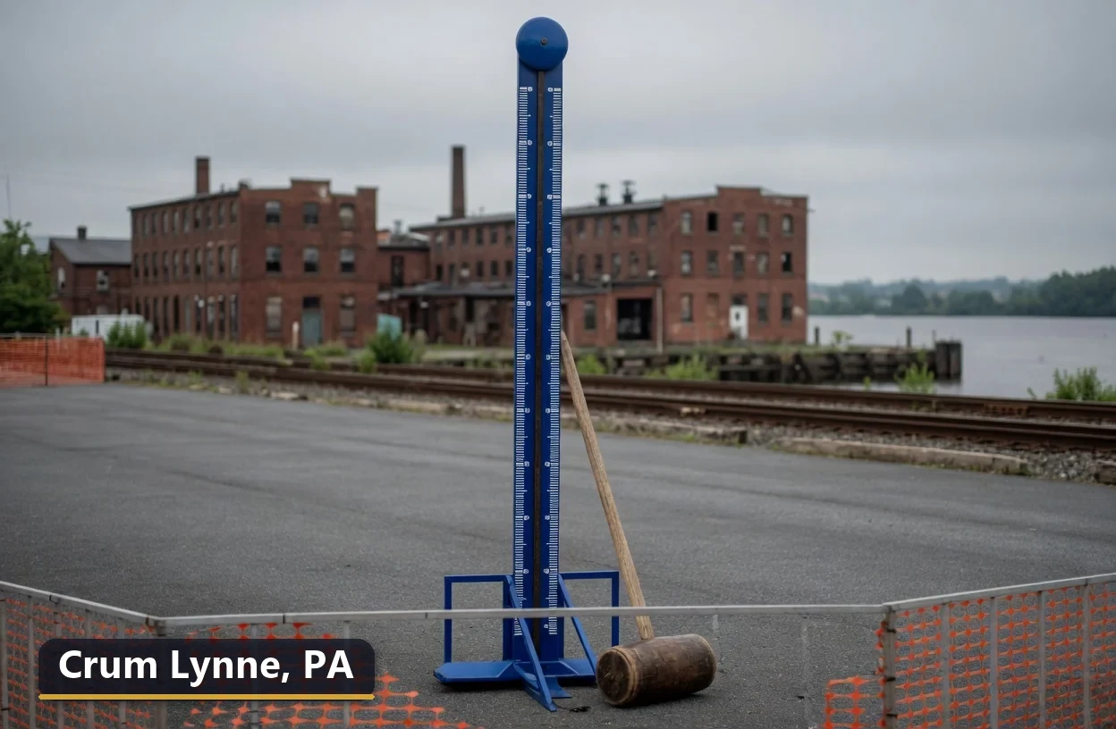 High striker carnival game rental in Crum Lynne, Pennsylvania for field days, parties and events