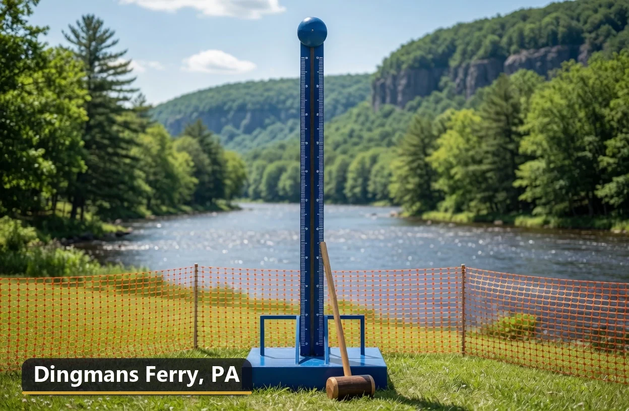 High striker carnival game rental in Dingmans Ferry, Pennsylvania for field days, parties and events