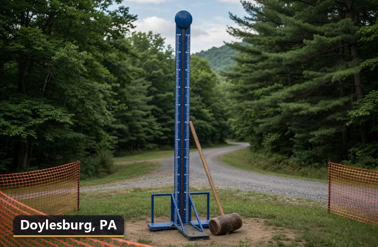 High striker carnival game rental in Doylesburg, Pennsylvania for field days, parties and events