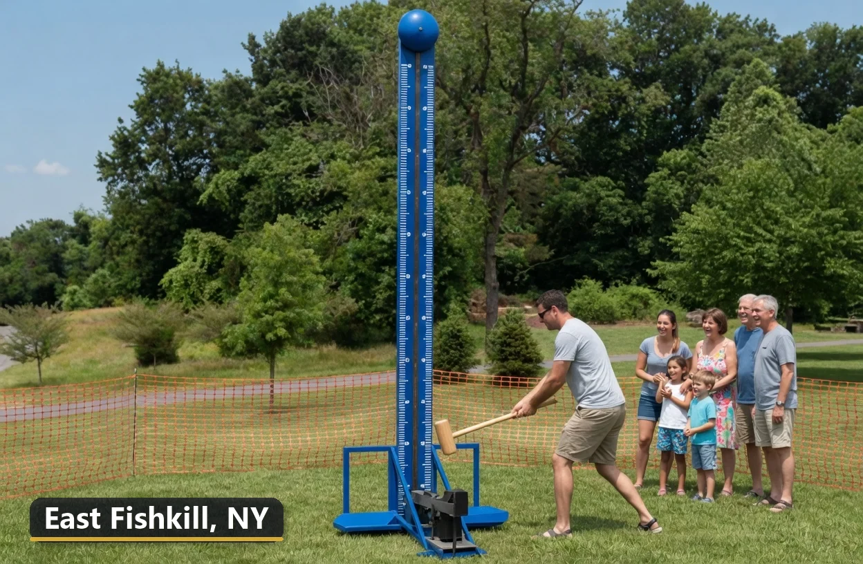 High striker carnival game rental in East Fishkill, New York for field days, parties and events