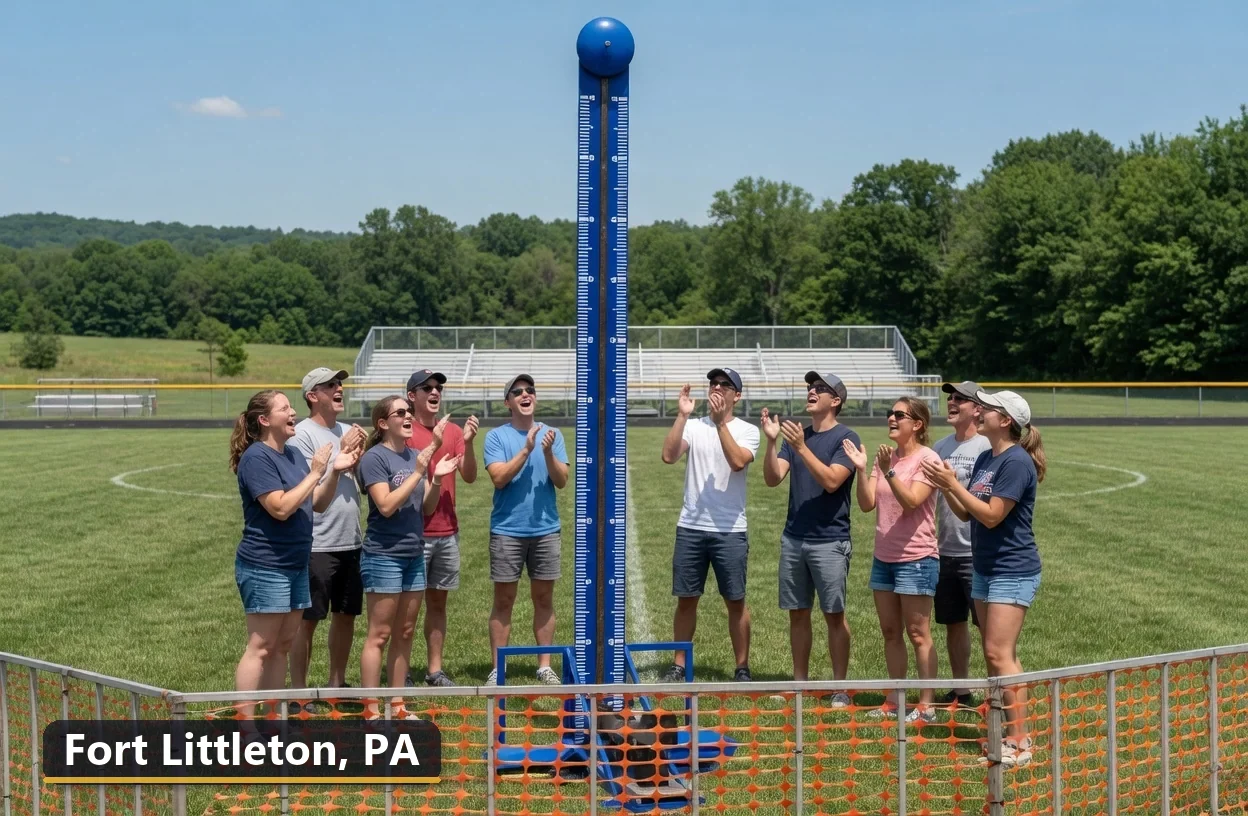 High striker carnival game rental in Fort Littleton, Pennsylvania for field days, parties and events