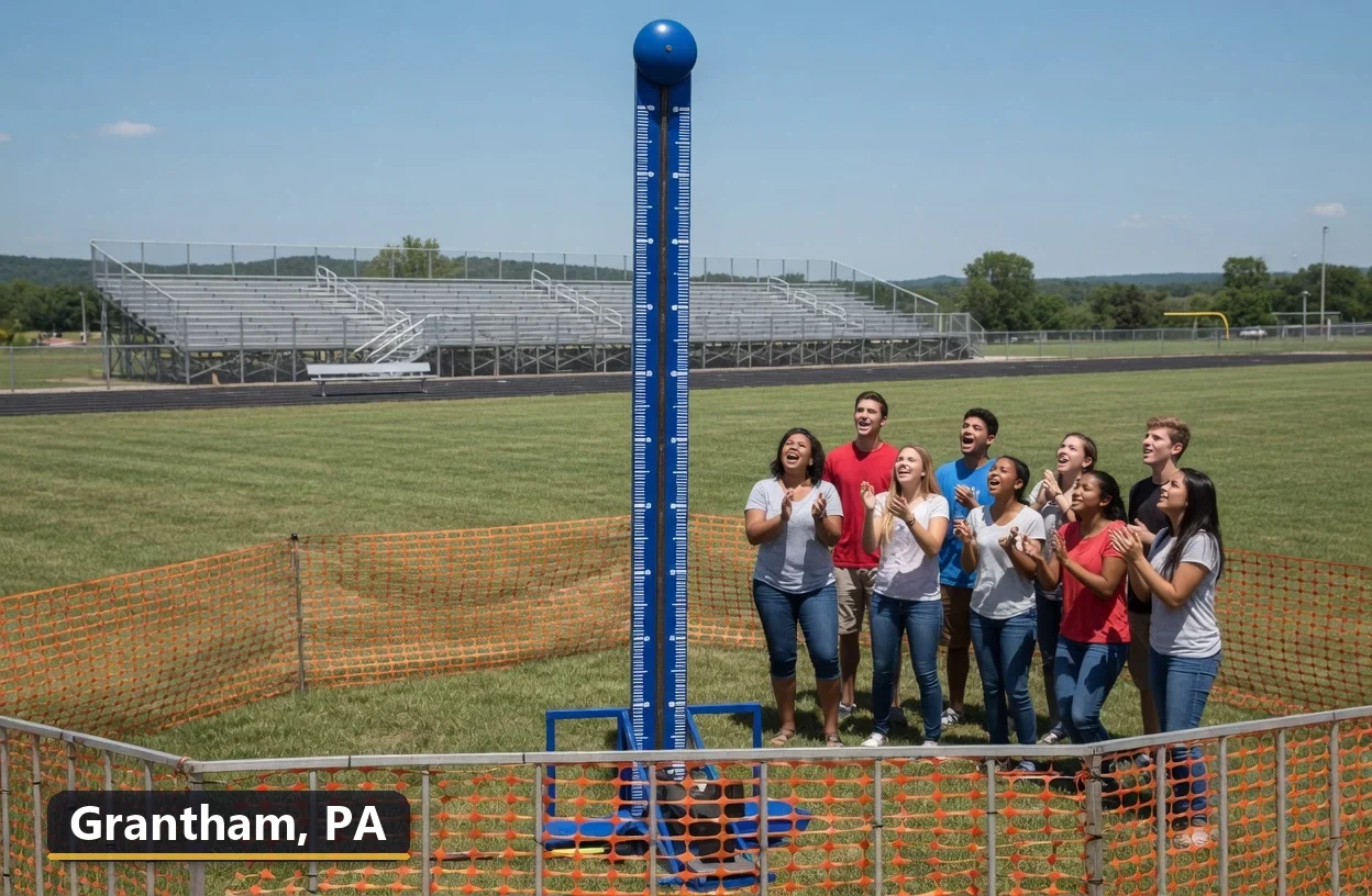 High striker carnival game rental in Grantham, Pennsylvania for field days, parties and events