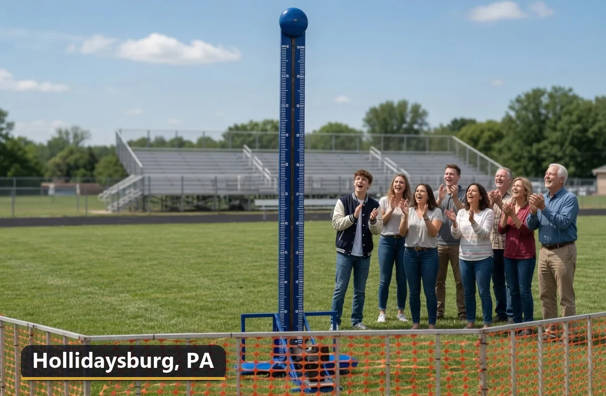 High striker carnival game rental in Hollidaysburg, Pennsylvania for field days, parties and events