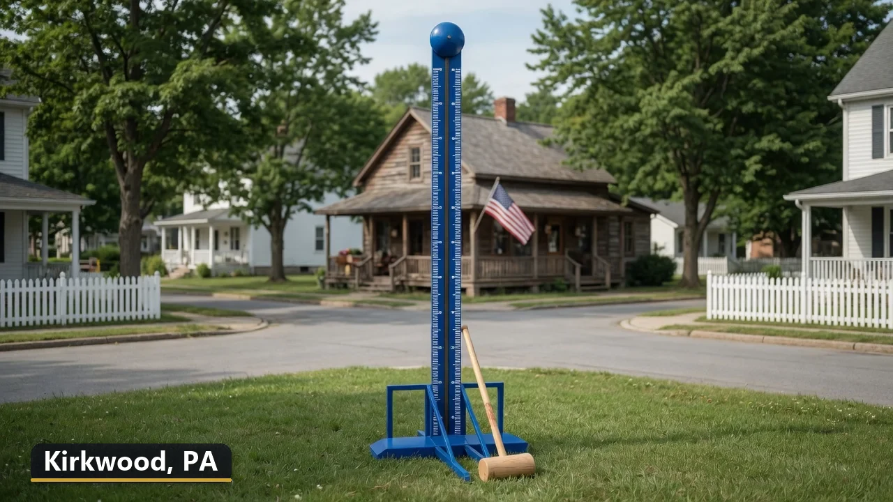 High striker carnival game rental in Kirkwood, Pennsylvania for field days, parties and events