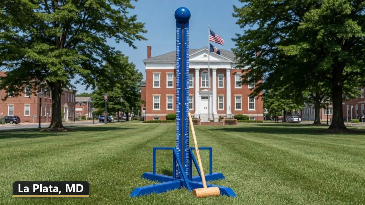 High striker carnival game rental in La Plata, Maryland for field days, parties and events