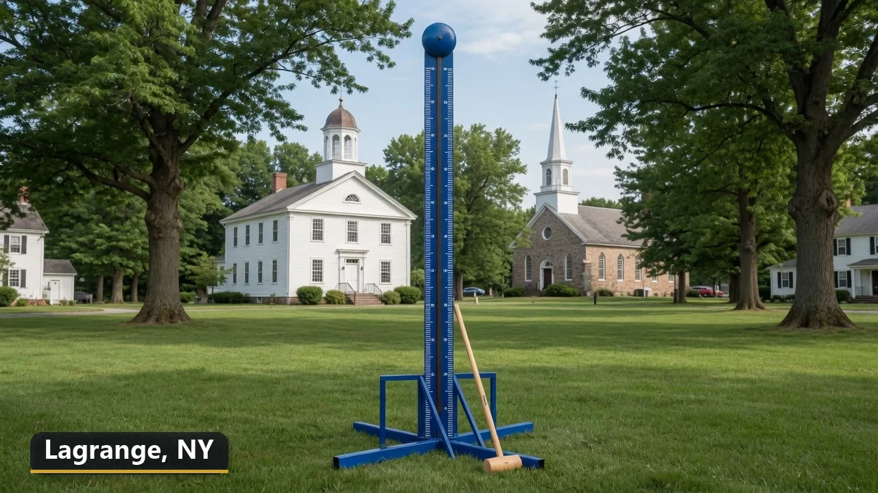 High striker carnival game rental in Lagrange, New York for field days, parties and events