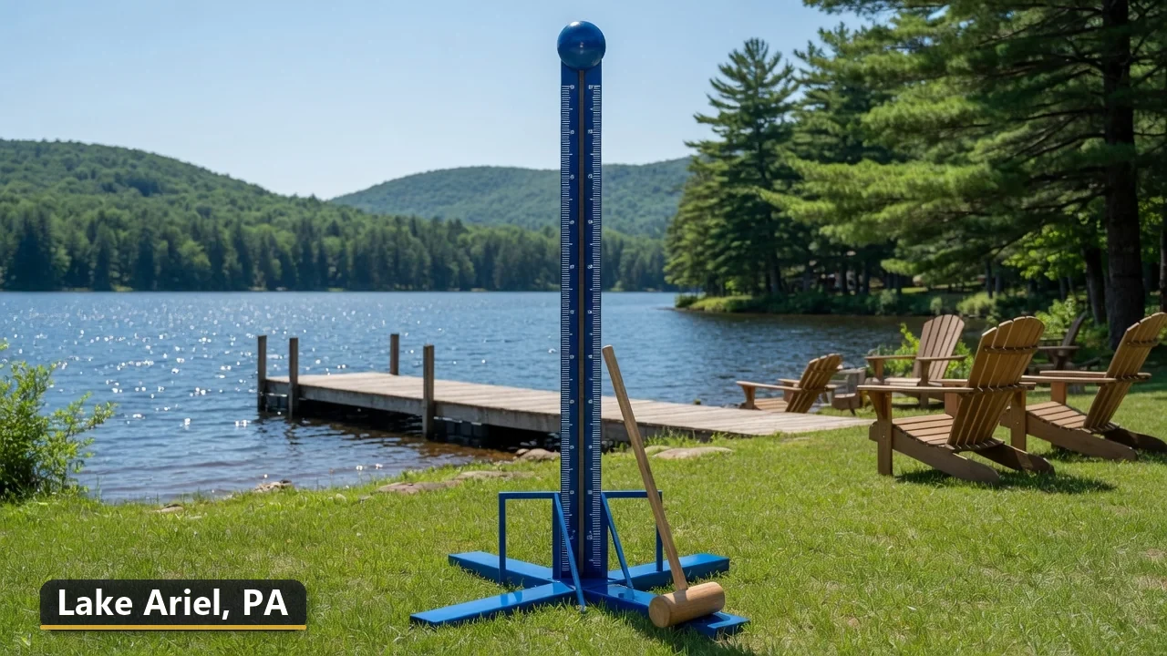 High striker carnival game rental in Lake Ariel, Pennsylvania for field days, parties and events