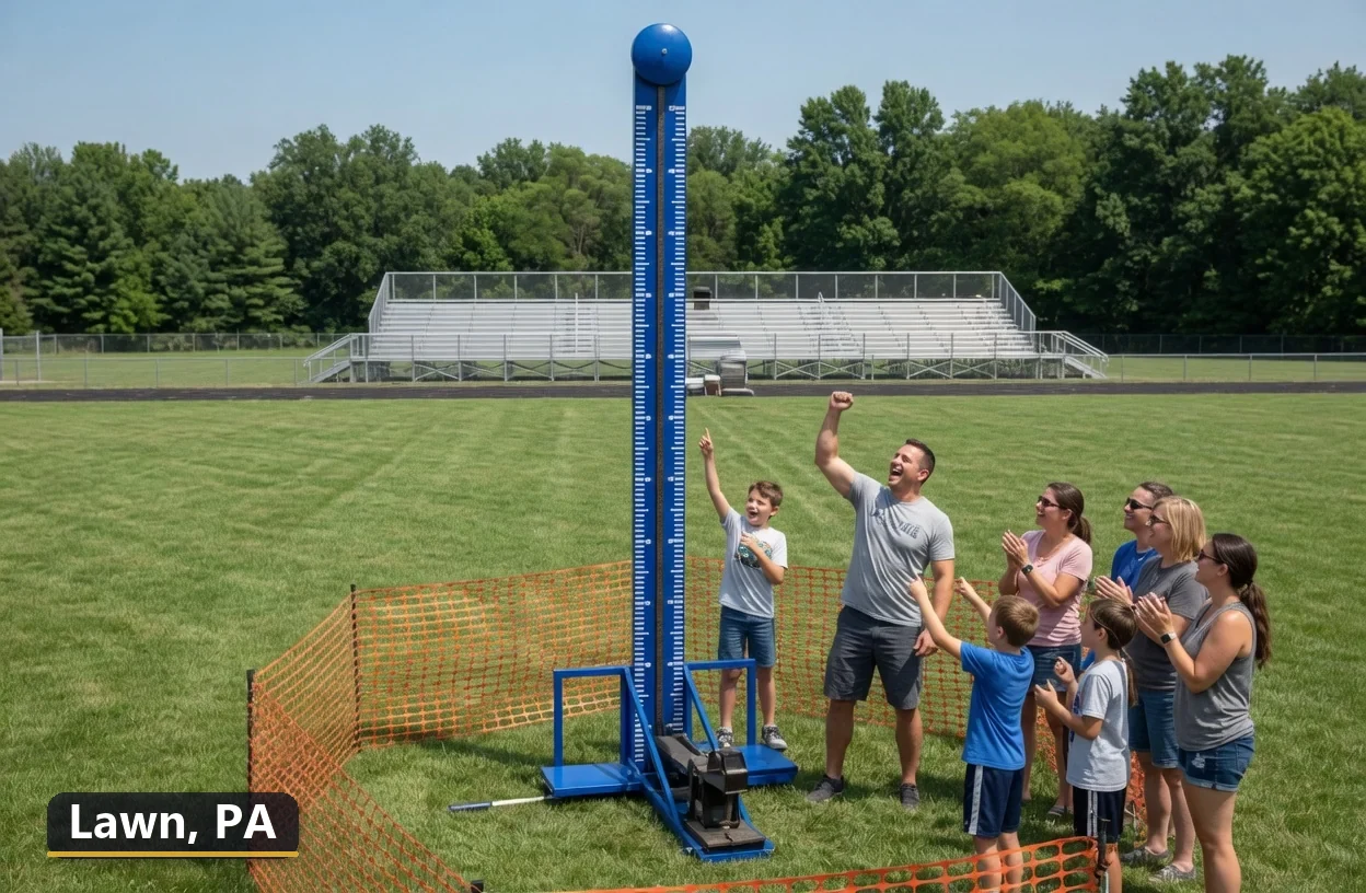 High striker carnival game rental in Lawn, Pennsylvania for field days, parties and events