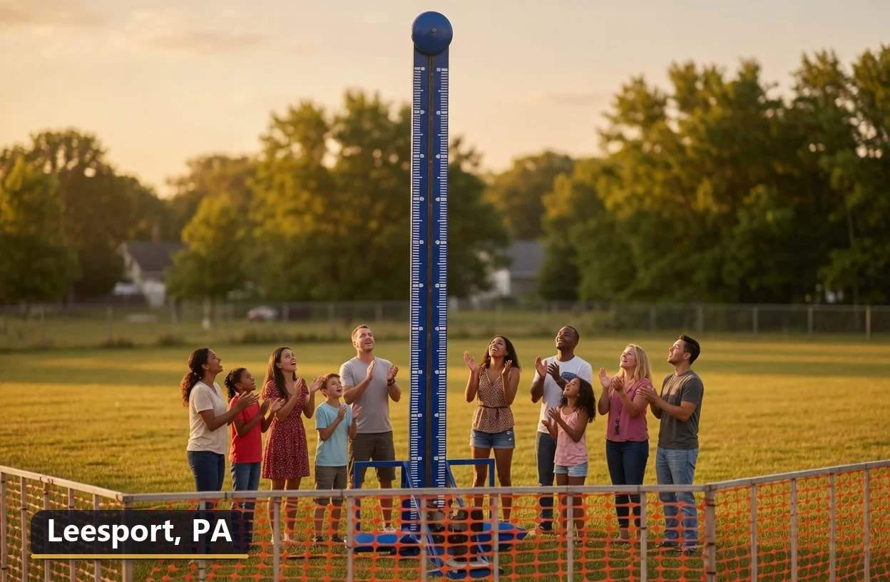 High striker carnival game rental in Leesport, Pennsylvania for field days, parties and events