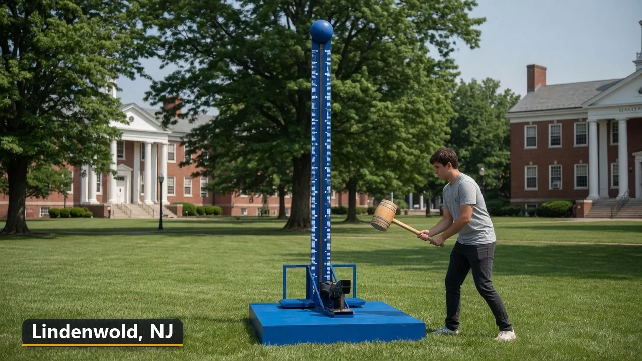 High striker carnival game rental in Lindenwold, New Jersey for field days, parties and events