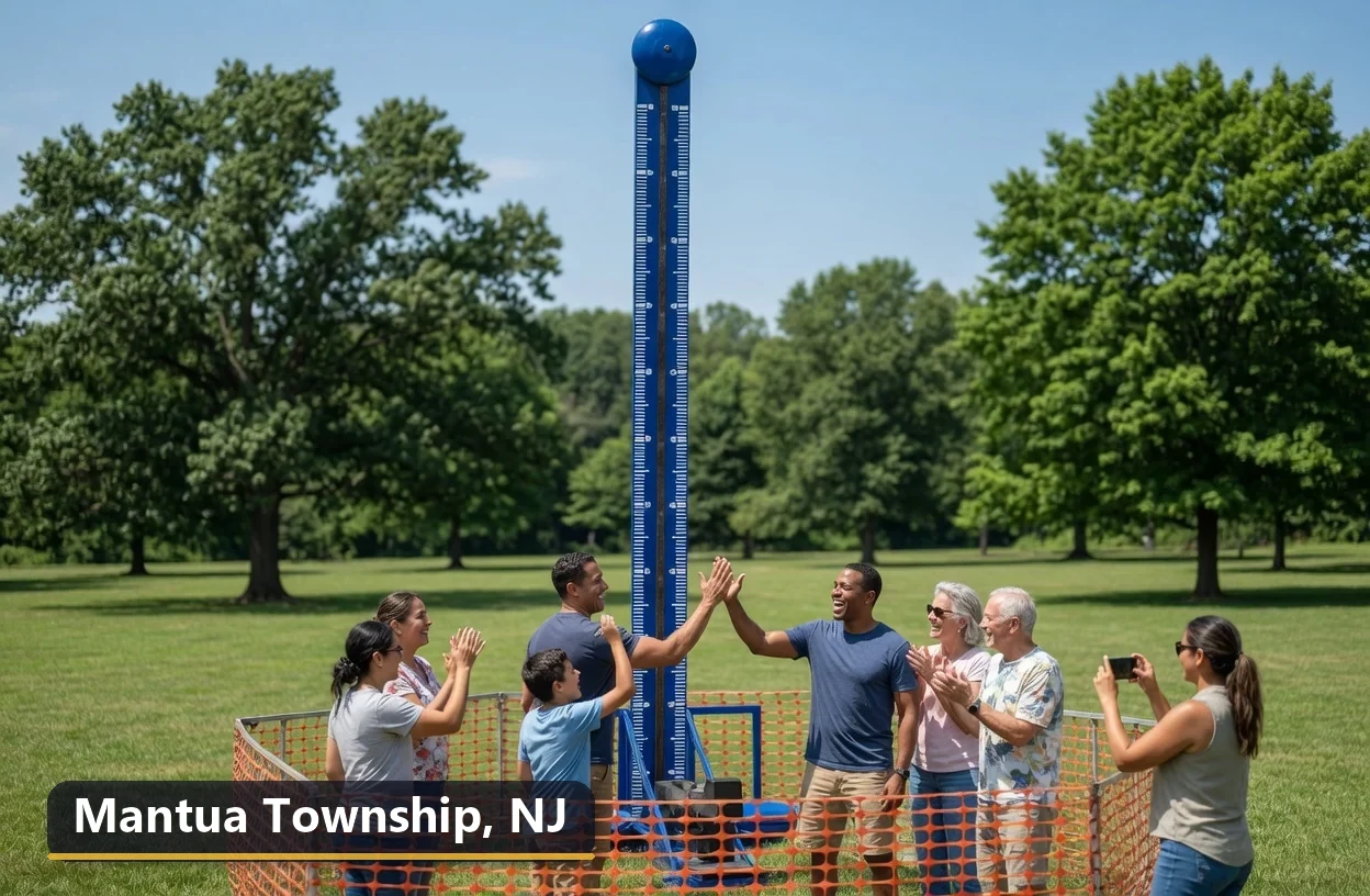 High striker carnival game rental in Mantua Township, New Jersey for field days, parties and events