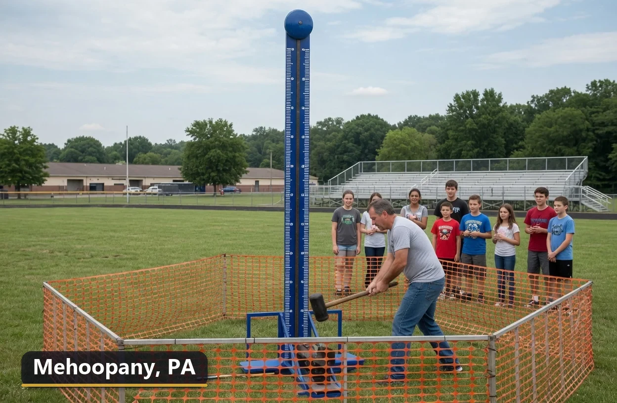 High striker carnival game rental in Mehoopany, Pennsylvania for field days, parties and events