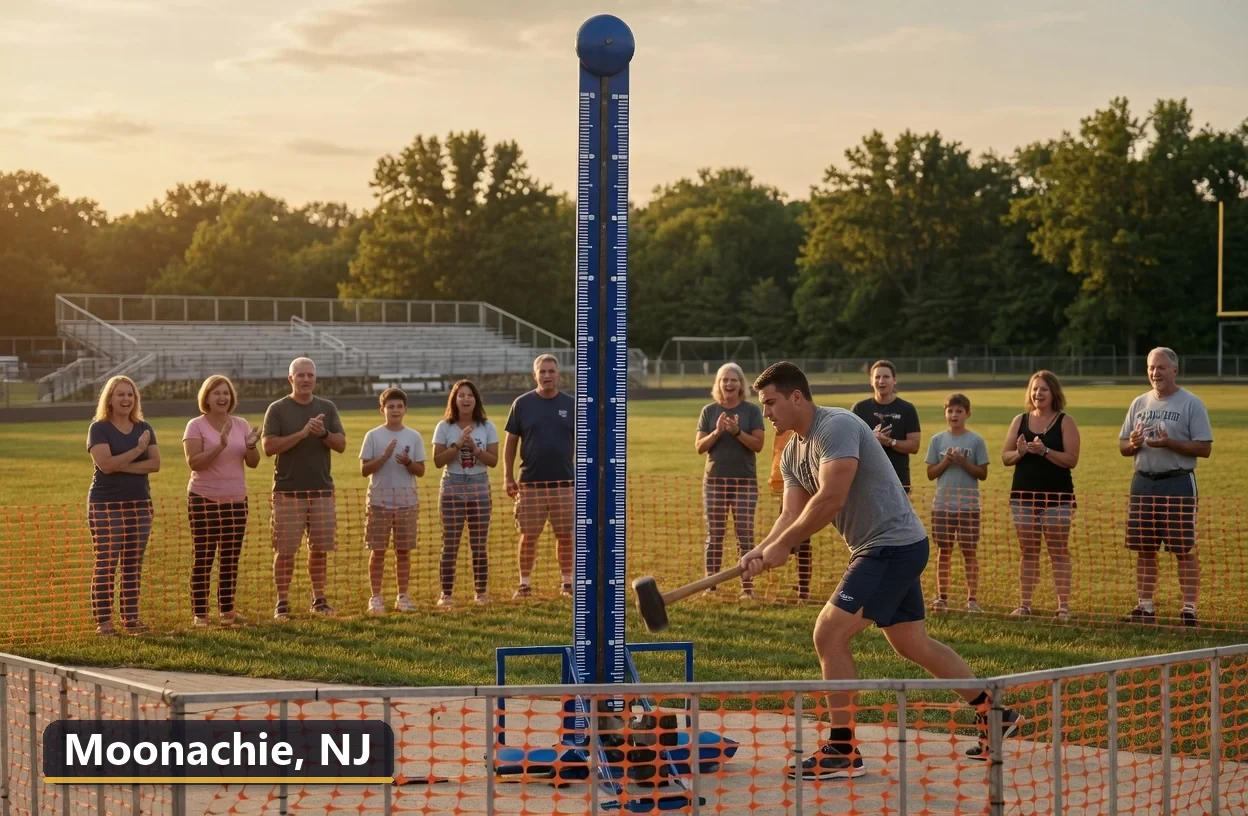 High striker carnival game rental in Moonachie, New Jersey for field days, parties and events
