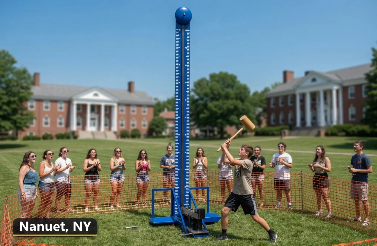 High striker carnival game rental in Nanuet, New York for field days, parties and events
