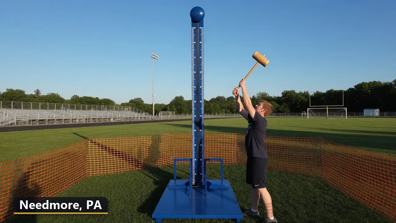 High striker carnival game rental in Needmore, Pennsylvania for field days, parties and events