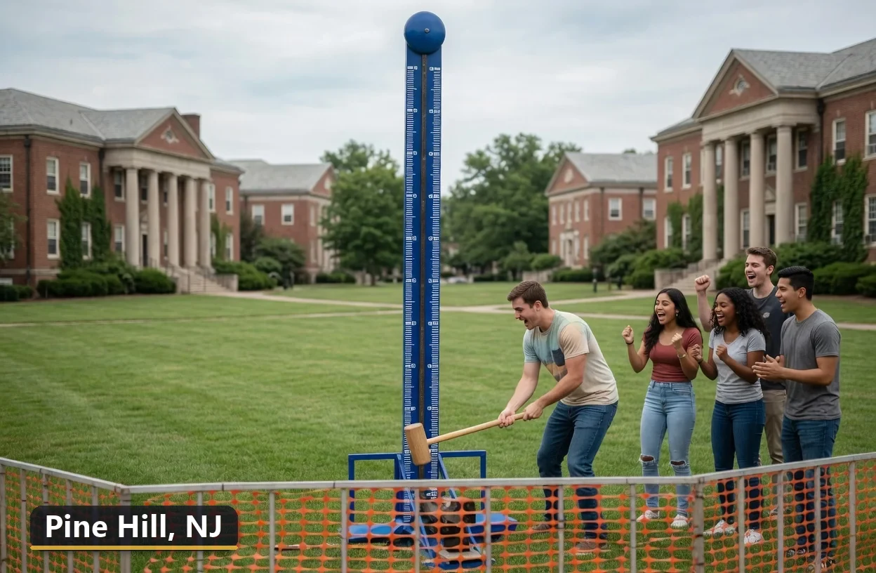 High striker carnival game rental in Pine Hill, New Jersey for field days, parties and events