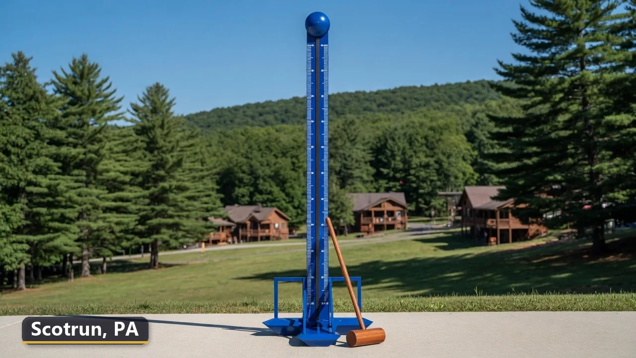 High striker carnival game rental in Scotrun, Pennsylvania for field days, parties and events