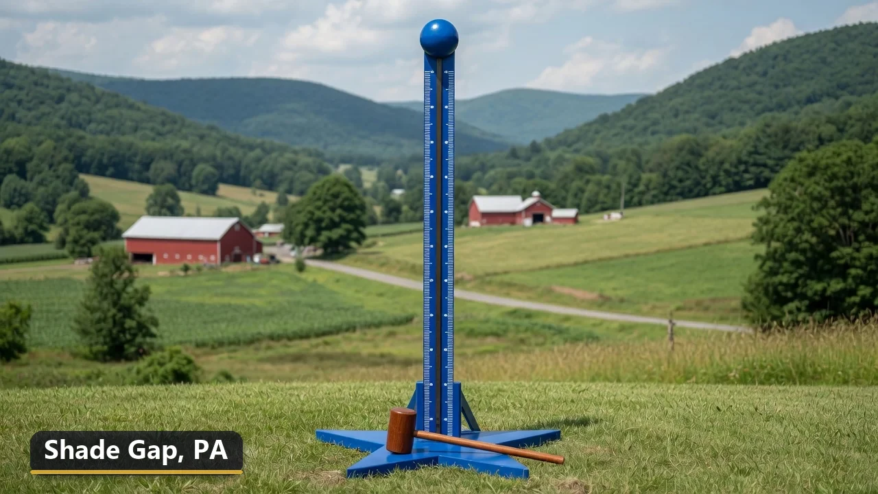 High striker carnival game rental in Shade Gap, Pennsylvania for field days, parties and events
