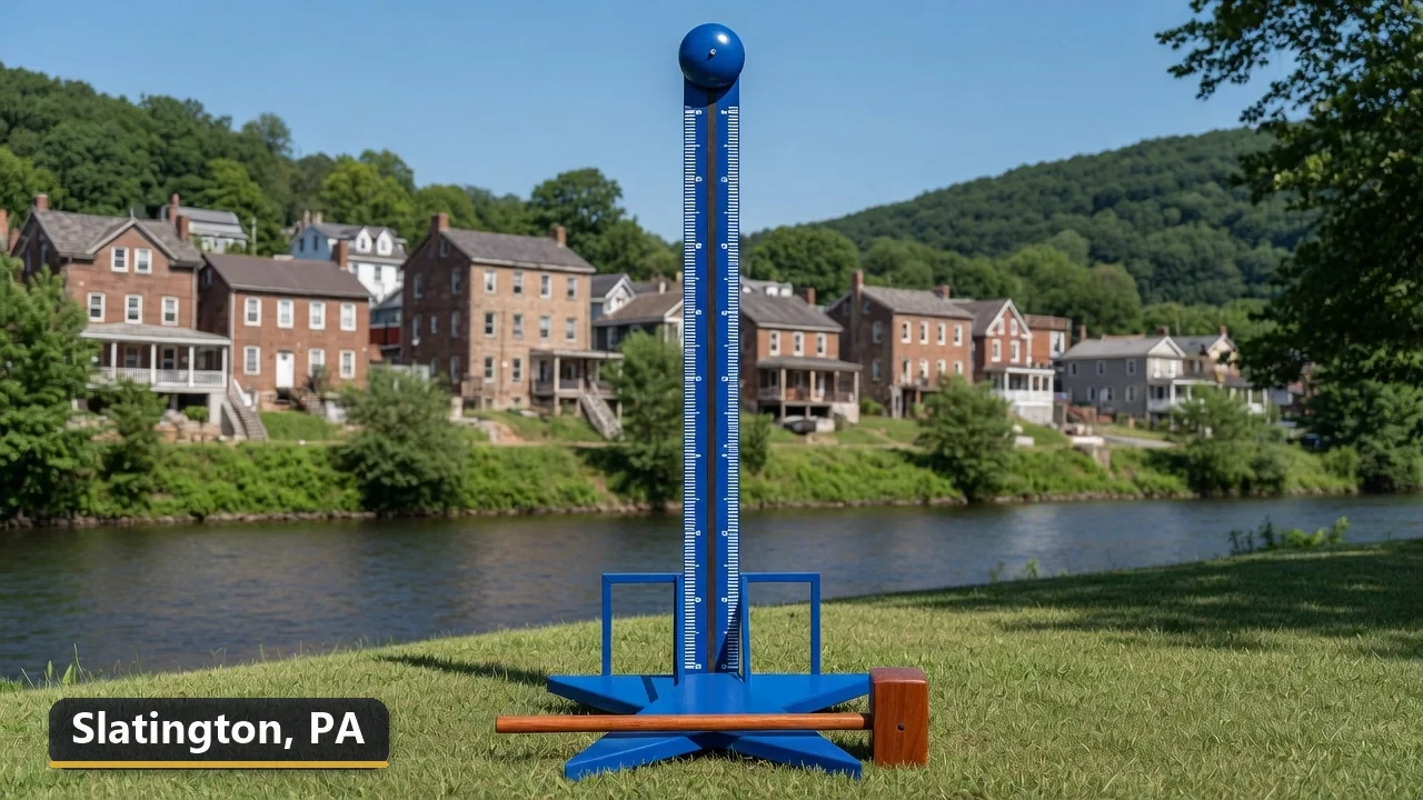 High striker carnival game rental in Slatington, Pennsylvania for field days, parties and events