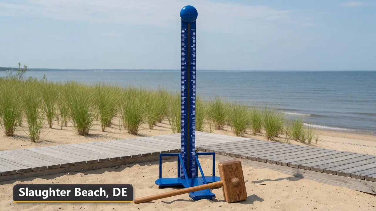 High striker carnival game rental in Slaughter Beach, Delaware for field days, parties and events