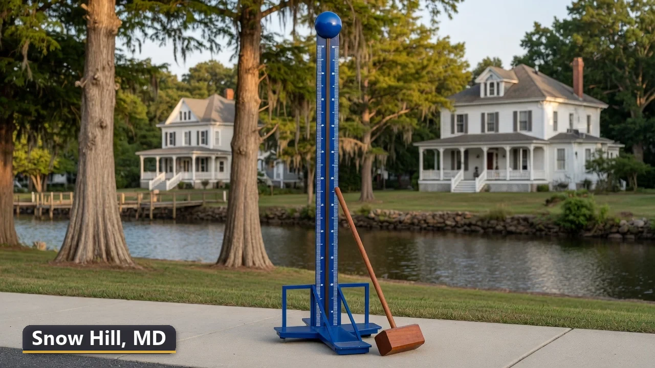 High striker carnival game rental in Snow Hill, Maryland for field days, parties and events