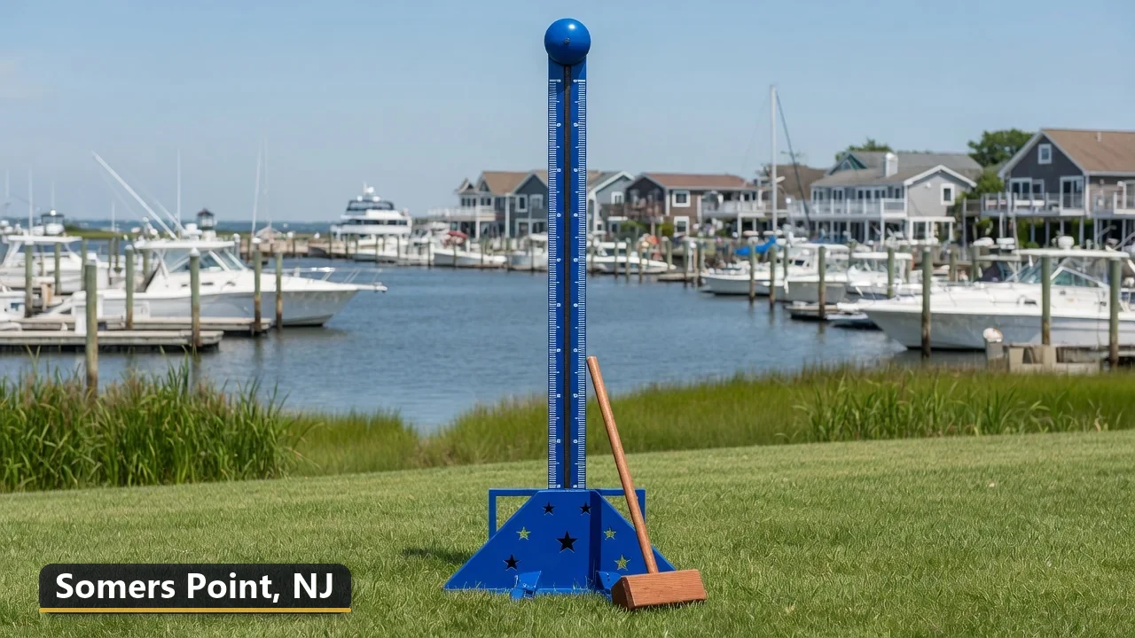 High striker carnival game rental in Somers Point, New Jersey for field days, parties and events