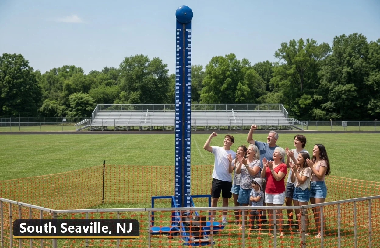 High striker carnival game rental in South Seaville, New Jersey for field days, parties and events