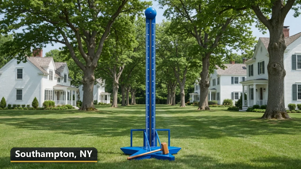 High striker carnival game rental in Southampton, New York for field days, parties and events