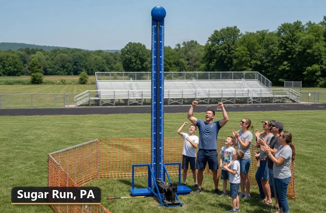 High striker carnival game rental in Sugar Run, Pennsylvania for field days, parties and events