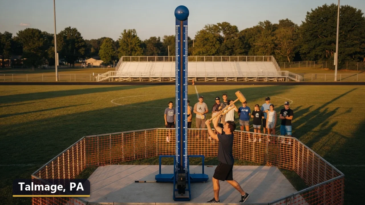 High striker carnival game rental in Talmage, Pennsylvania for field days, parties and events
