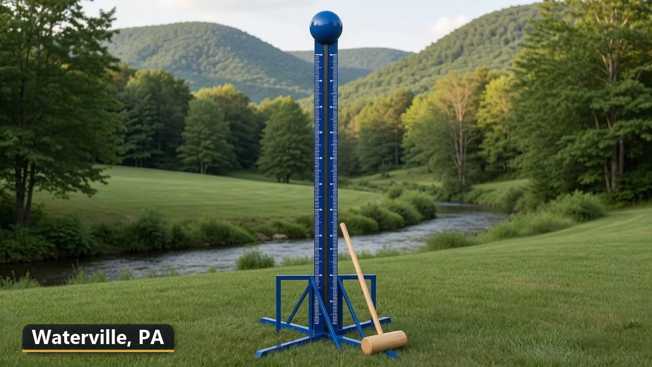 High striker carnival game rental in Waterville, Pennsylvania for field days, parties and events
