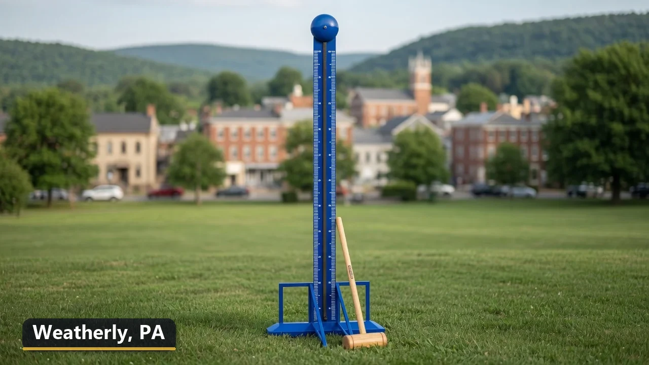High striker carnival game rental in Weatherly, Pennsylvania for field days, parties and events
