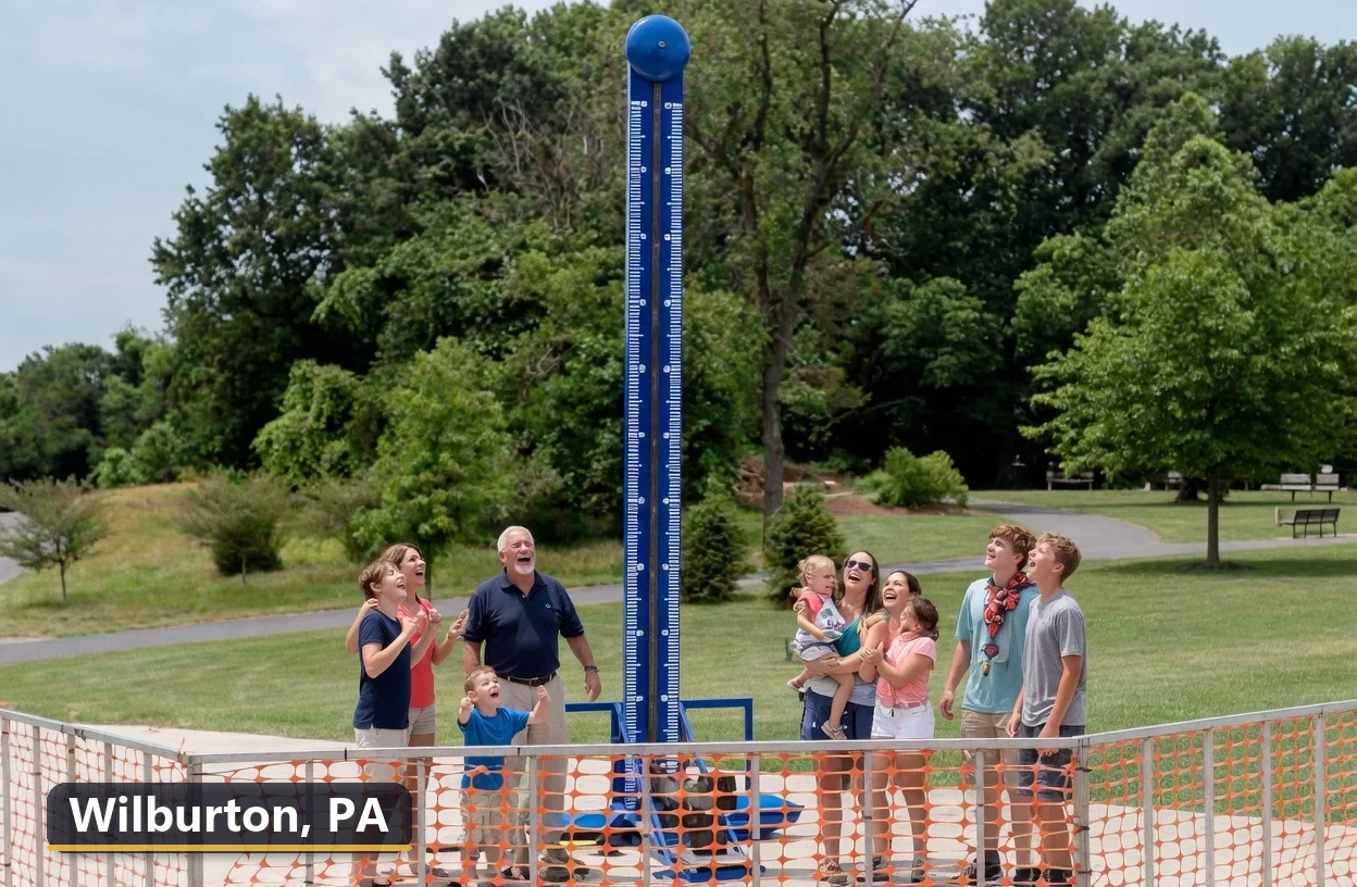 High striker carnival game rental in Wilburton, Pennsylvania for field days, parties and events
