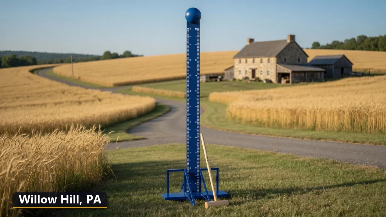High striker carnival game rental in Willow Hill, Pennsylvania for field days, parties and events