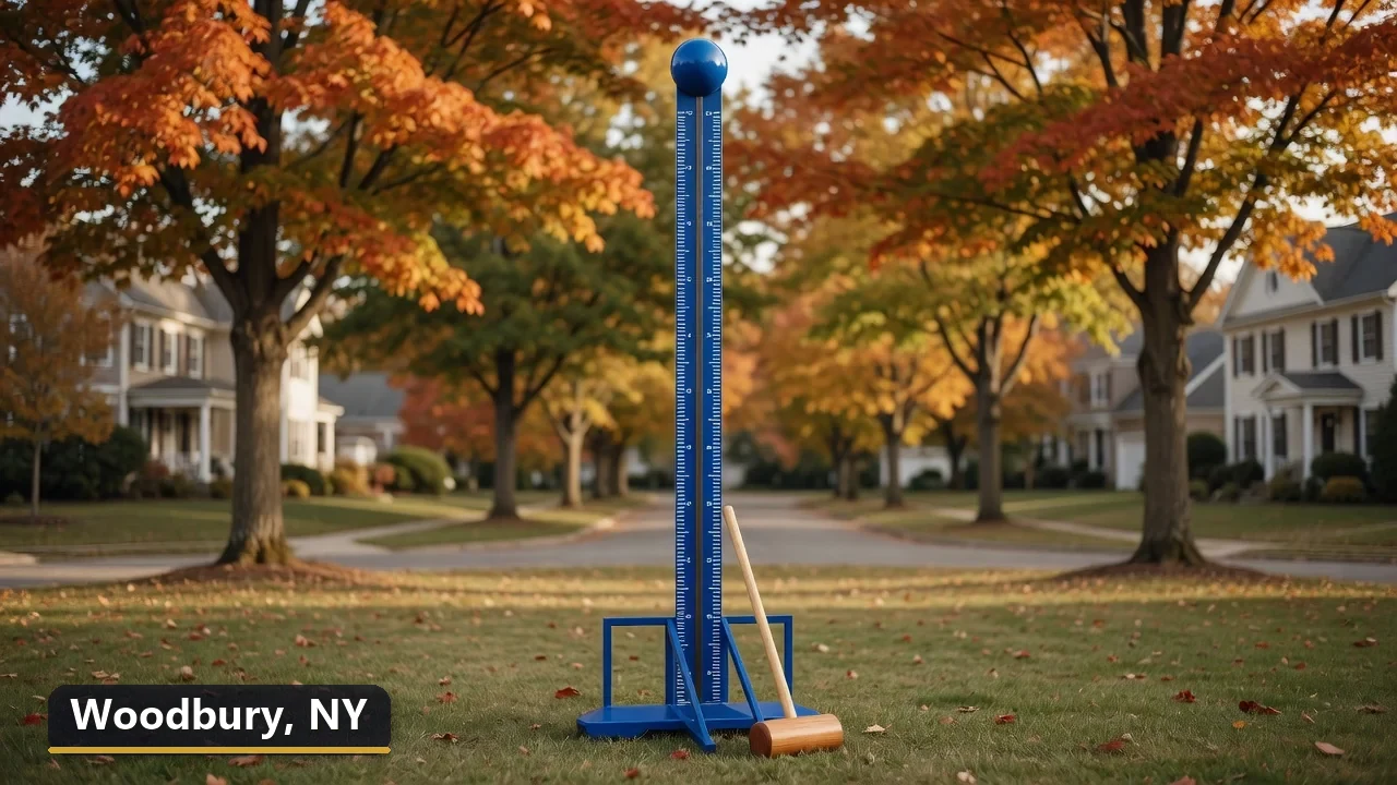 High striker carnival game rental in Woodbury, New York for field days, parties and events
