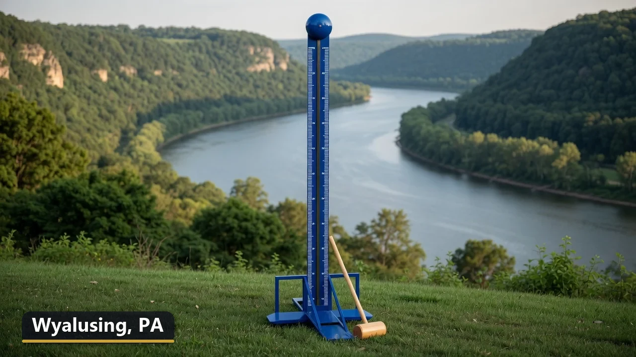 High striker carnival game rental in Wyalusing, Pennsylvania for field days, parties and events