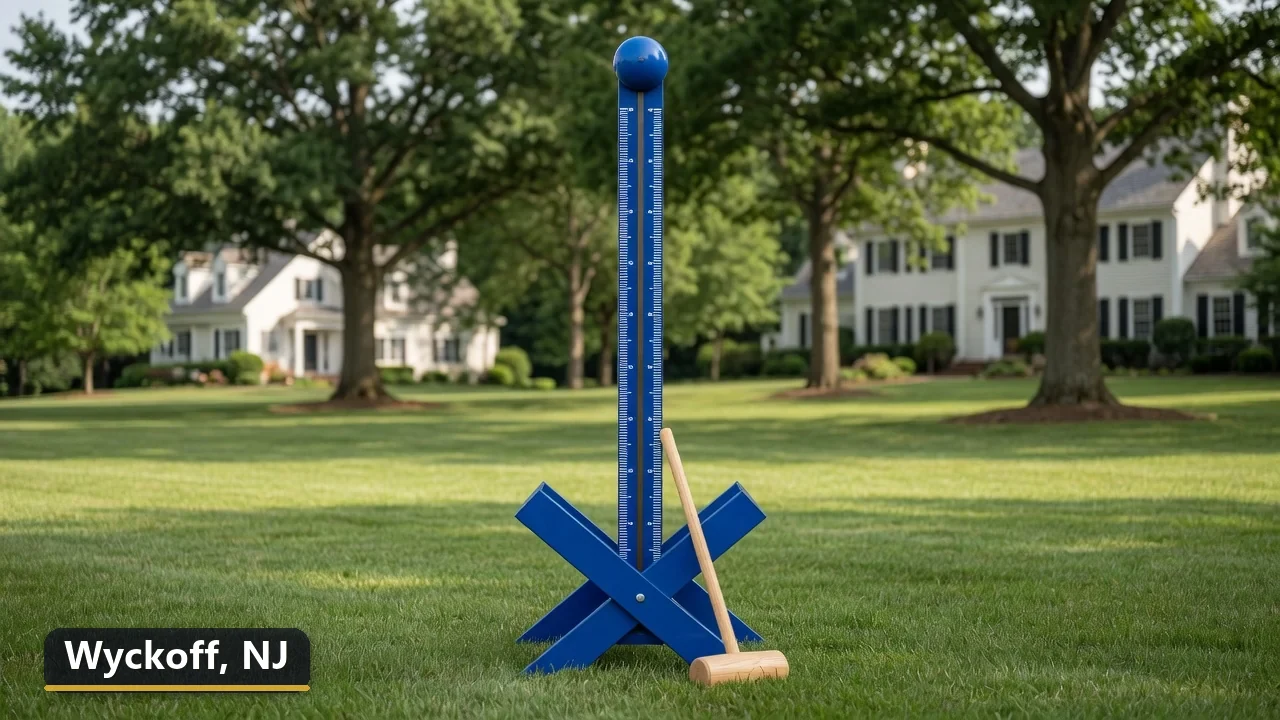 High striker carnival game rental in Wyckoff, New Jersey for field days, parties and events