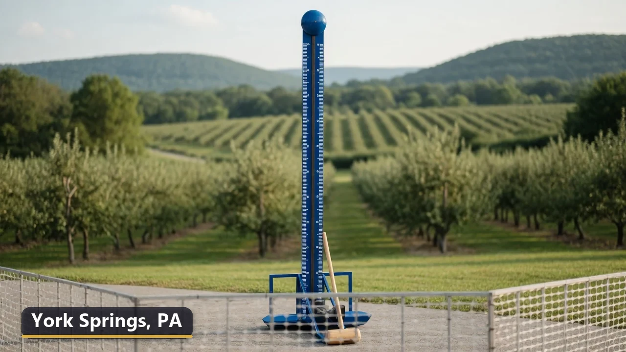 High striker carnival game rental in York Springs, Pennsylvania for field days, parties and events