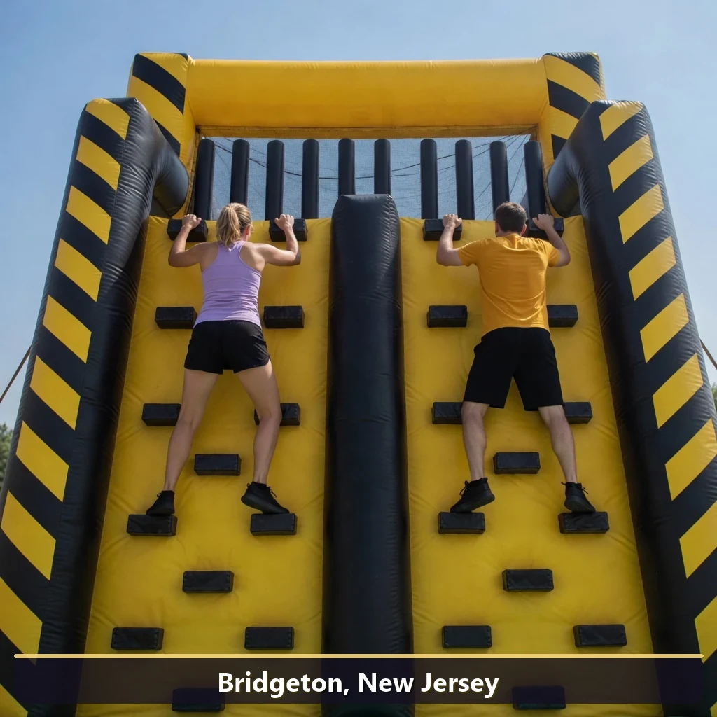 Inflatable obstacle course rental for events in Bridgeton, New Jersey