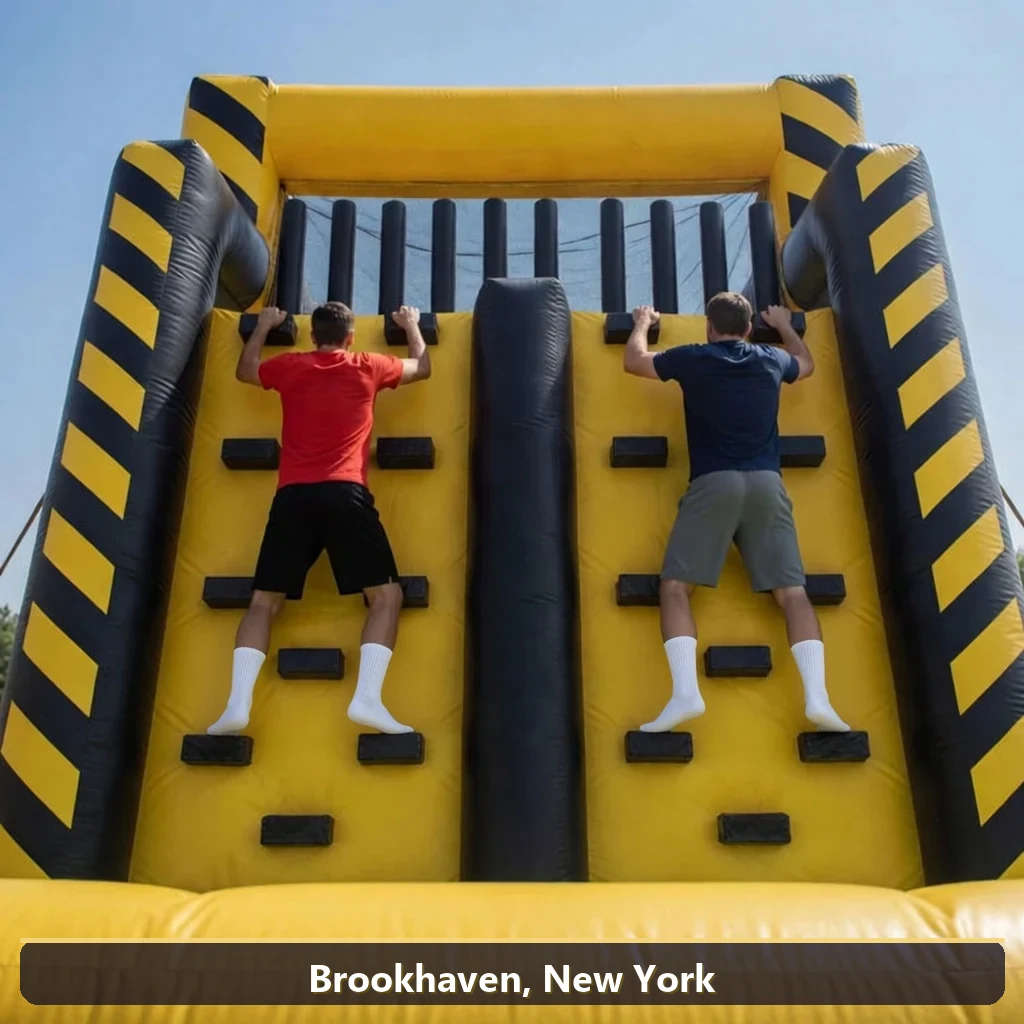 Inflatable obstacle course rental for events in Brookhaven, New York