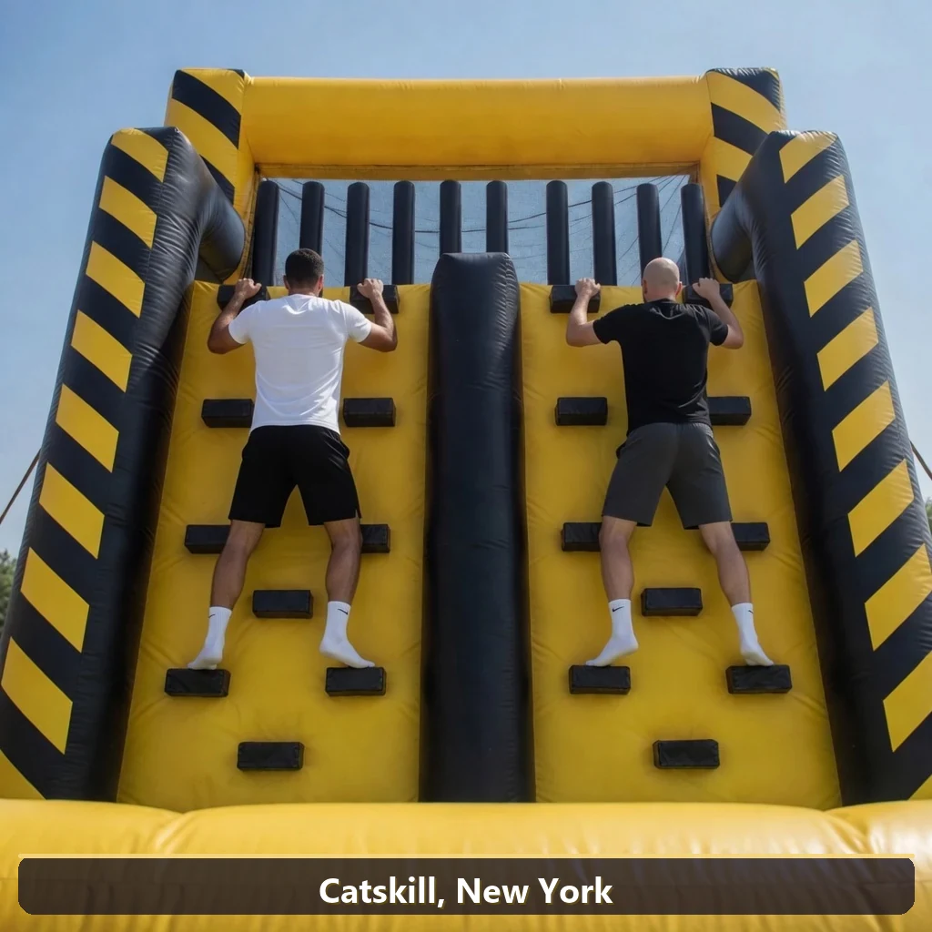 Inflatable obstacle course rental for events in Catskill, New York