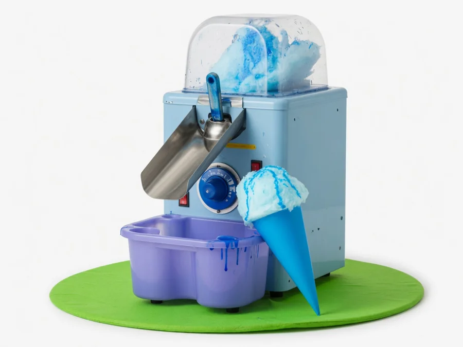 Additional Sno Cone Blue Cotton Candy Flavor concession machine rentals option for Fayetteville, NC