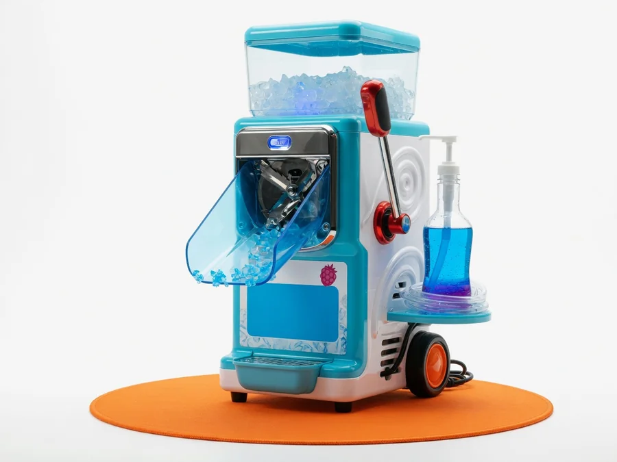 Additional Sno Cone Blue Raspberry Flavor concession machine rentals option for Fayetteville, NC
