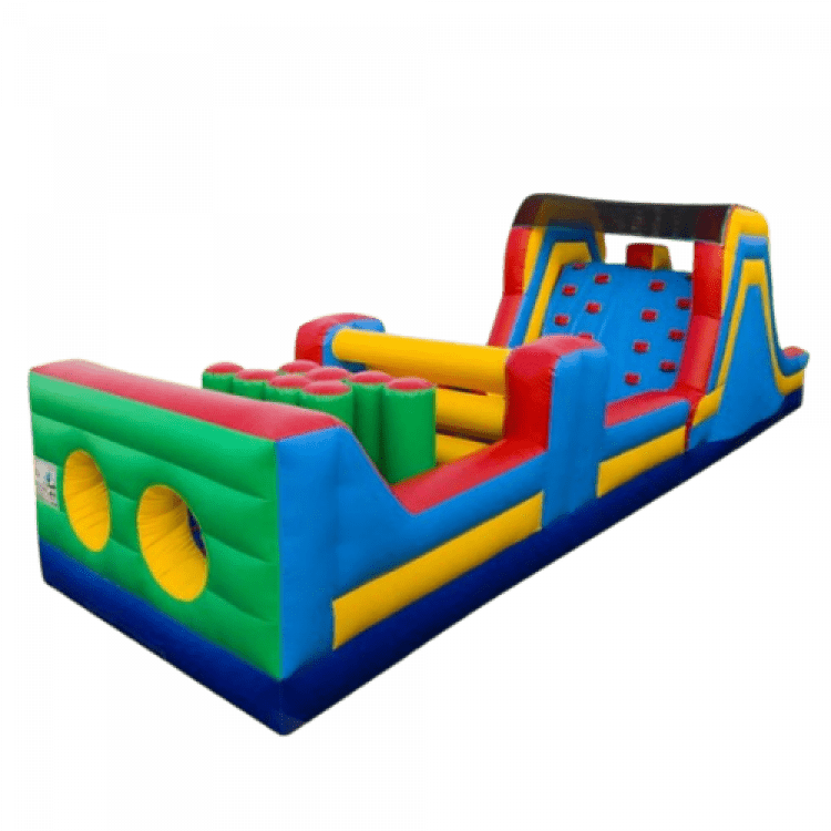 30' Rock Climb Slide 4 Elements Retro Colors rental image for Alexandria VA party rental planning